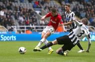 Adnan Januzaj with the fourth goal of the game